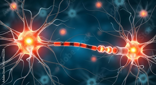 Sciatic Nerve Pain – Digital Medical Illustration