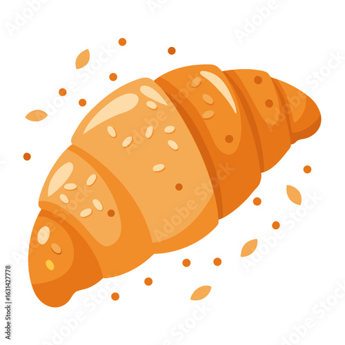 vector illustration of bread