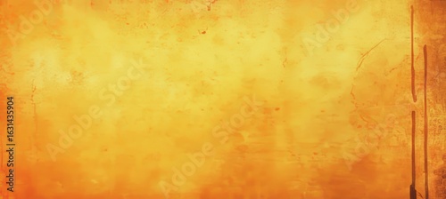Vibrant Sunbaked Canvas Featuring Rich Yellow and Orange Textures with Abstract Grunge Patterns