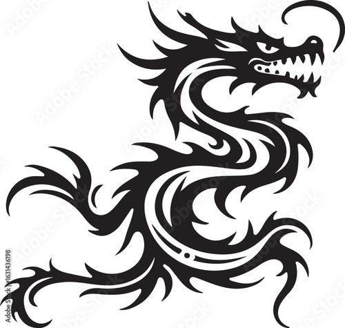 Wallpaper Mural Tribal Dragon Tattoo Vector Design

 Torontodigital.ca