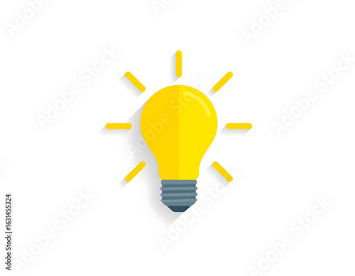Bright Idea: Lightbulb Icon