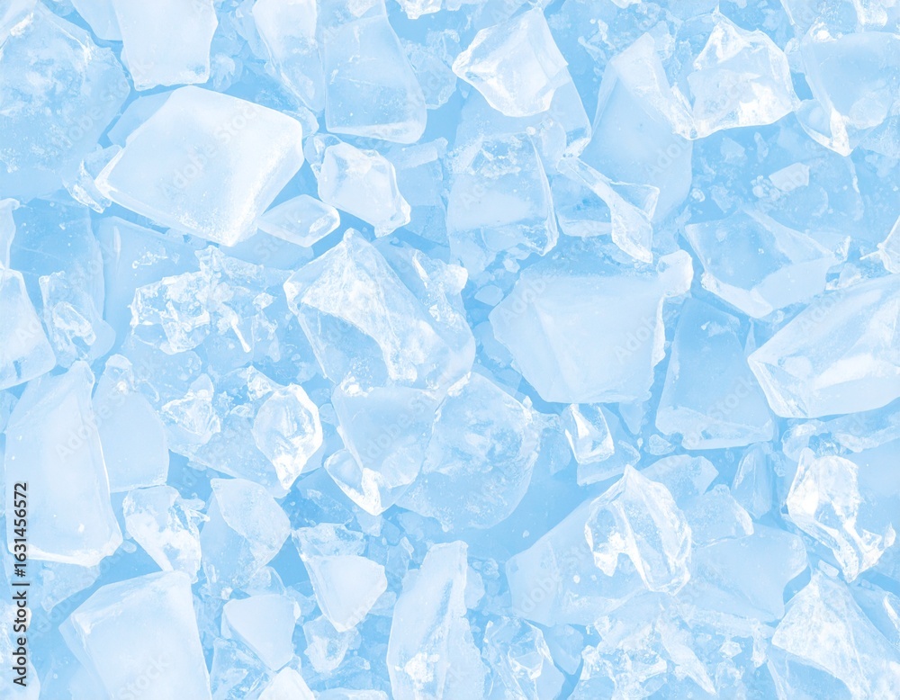 Naklejka premium ice cubes background