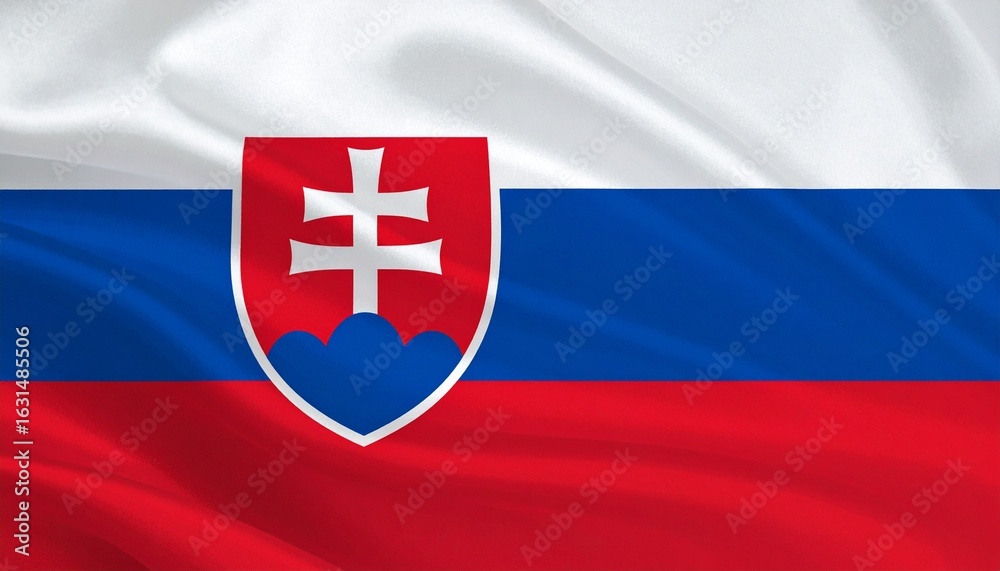© Shoaib - Flag of Slovakia - A Symbol of Slovakian History and Heritage © Shoaib - Flag of Slovakia - A Symbol of Slovakian History and Heritage