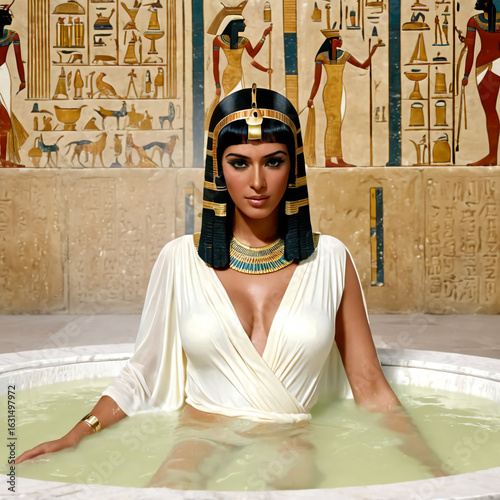 Cleopatra im Bad 20