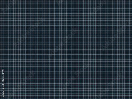 abstract black texture background with blue lines, seamless grid plaid line wallpaper, tile vintage pattern vector, digital art graphic illustration