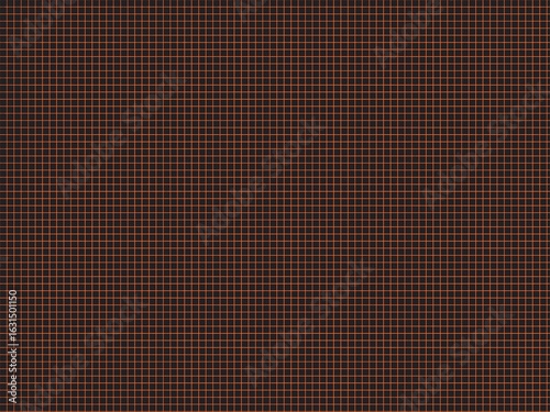 abstract black texture background with orange lines, seamless grid plaid line wallpaper, tile vintage pattern vector, digital art graphic illustration