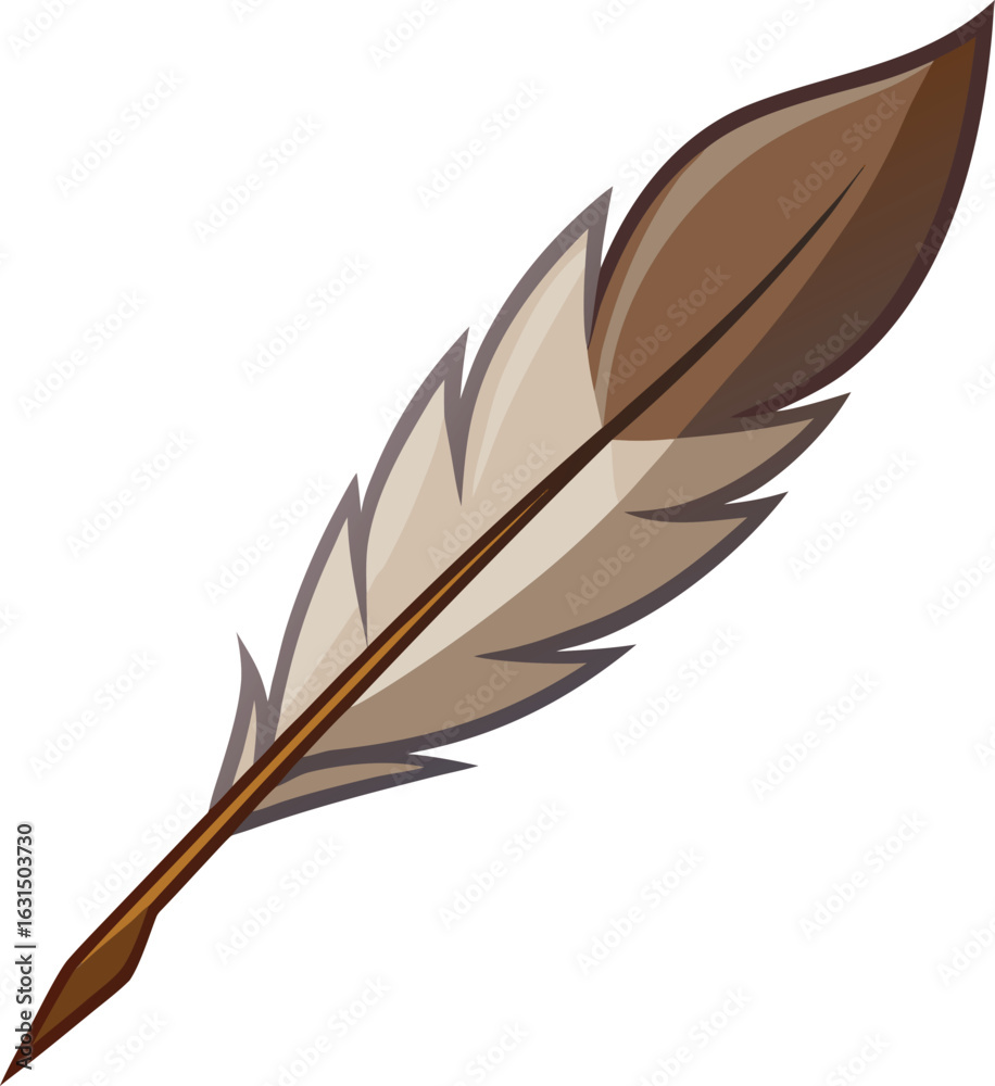 Obraz premium Feather quill