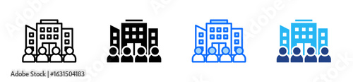 Enterprise Icon Set Multiple Style Collection