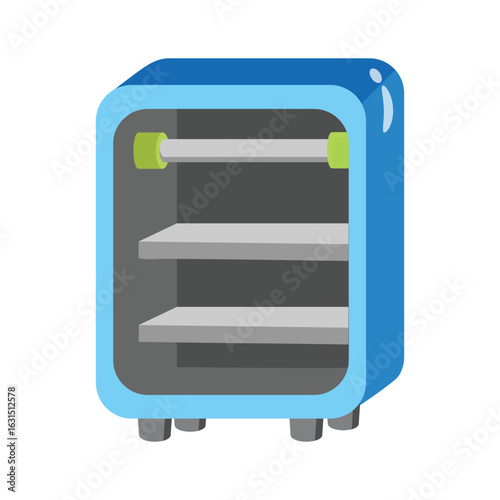 Have a look at this modern 3d style icon of laundry heater