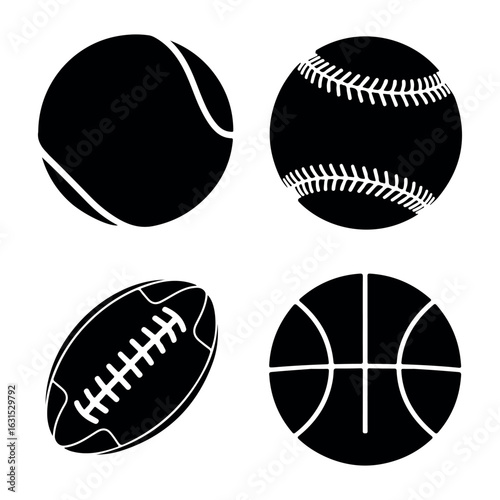 sports ball vector