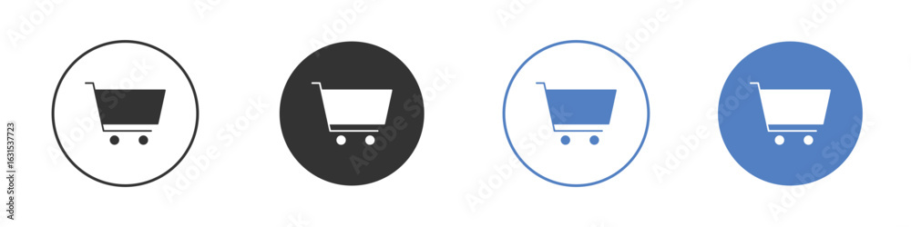 Shopping cart icon Shopping cart icon