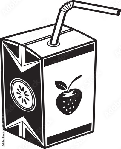 Fruit Juice Box Icon