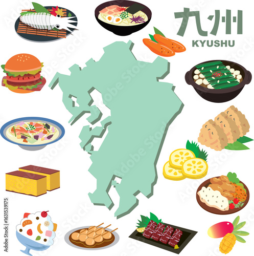 九州の人気ご当地グルメ