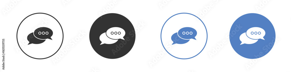 Fototapeta premium Speech bubble icon