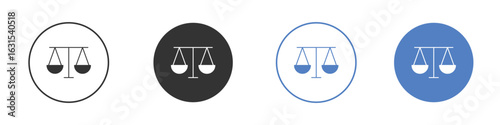 Scales of justice icon