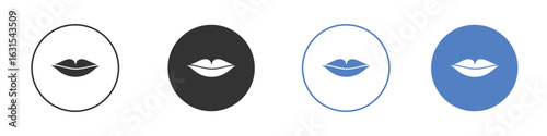 Lips icon symbol. Quality design element.