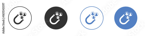 Lead generation icon symbol. Quality design element.