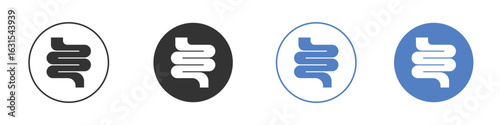 Intestines icon symbol. Quality design element.