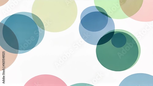 abstract background with colorful bubbles