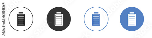 Battery icon symbol. Quality design element.