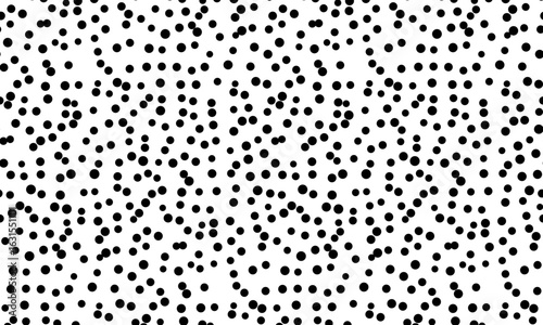 ランダムドットの背景 Seamless polka dot pattern.
