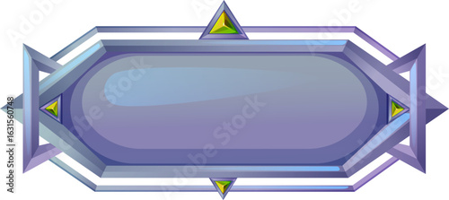 Fantasy Silver Button