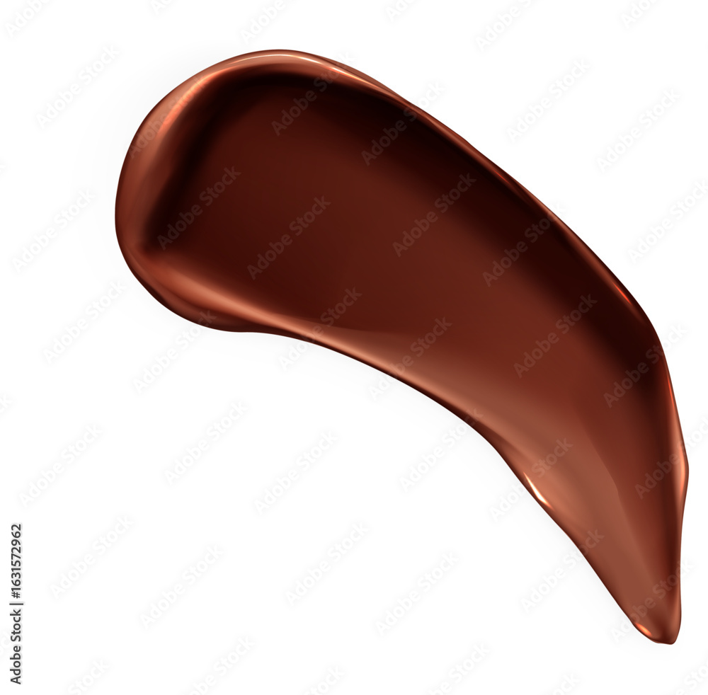 Obraz premium Dark Skin Foundation Stroke