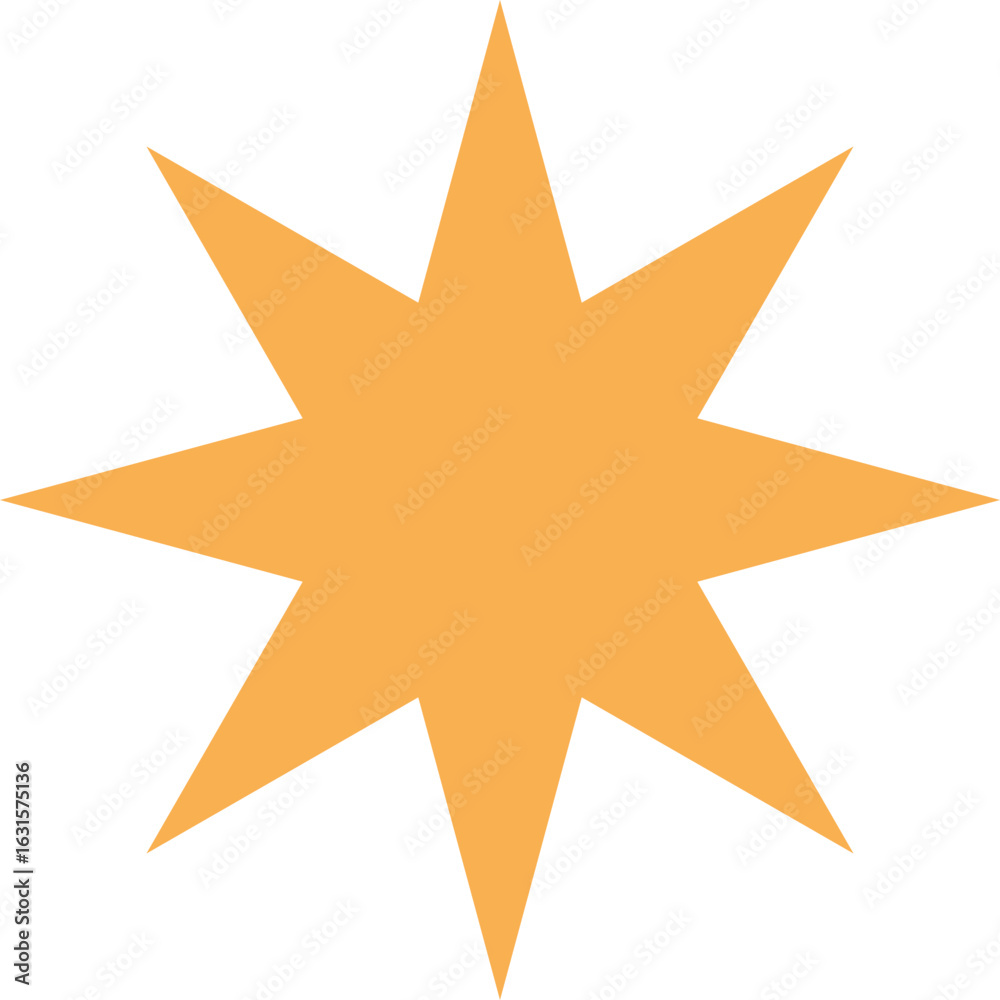 gold star geometric shape element gold star geometric shape element