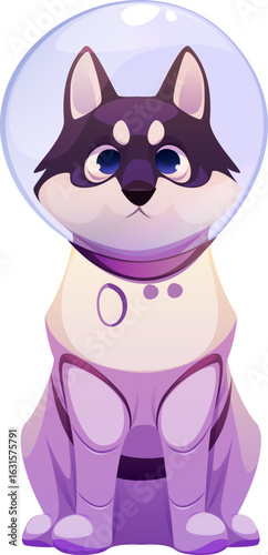 Dog in Space Suit