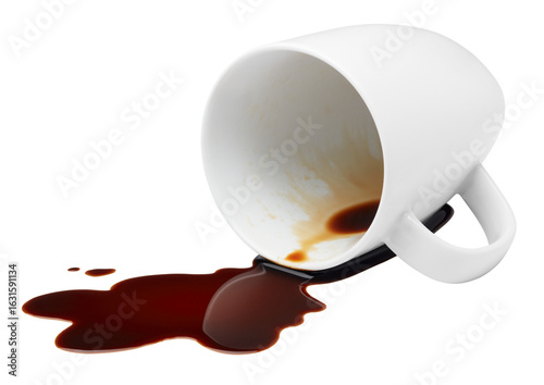 Photos coffee spilling