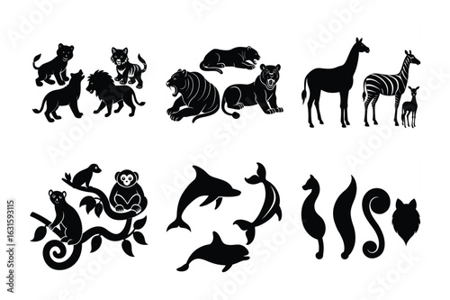 Squirrel Silhouette Prompts