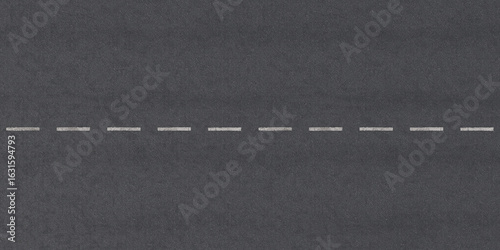 Dotted Line Asphalt Road Texture