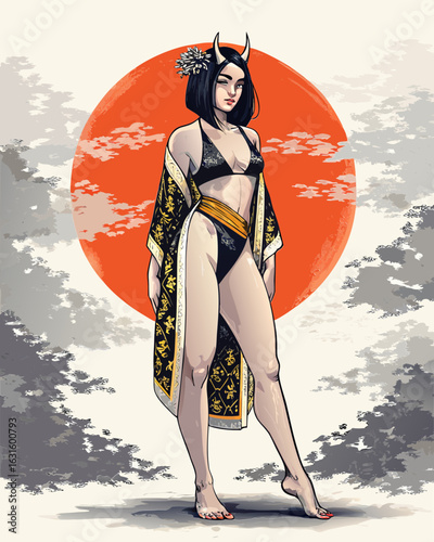 un demone femminile giapponese 02