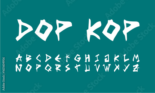 DOP KOP Handdrawing Font