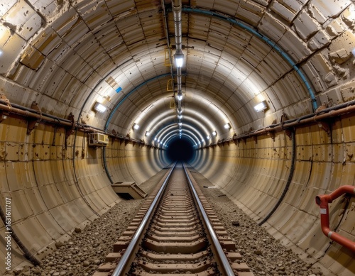 proper ventilation and drainage systems are installed inside tunnels to reduce water pressure and humidity which can weaken rock and soil supporting tunnel walls.