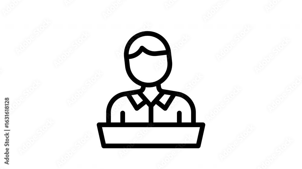 presentation minimalist stroke animation presentation minimalist stroke animation