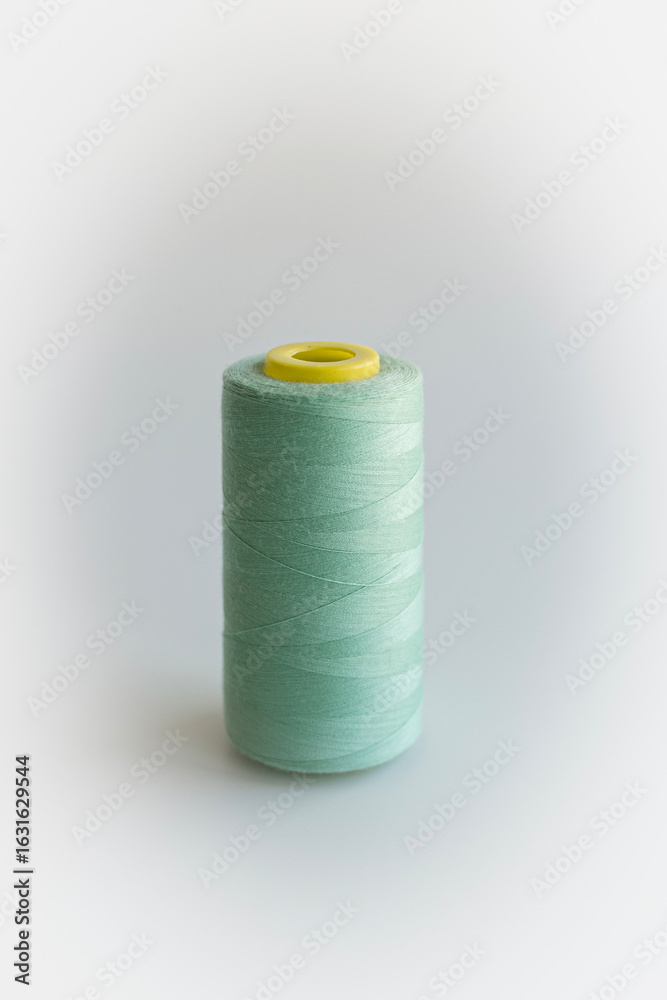 Coil of water green color Coil of water green color