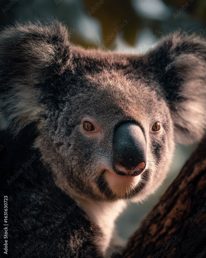 Obraz premium Koala Portrait Natural Light Depth of Field