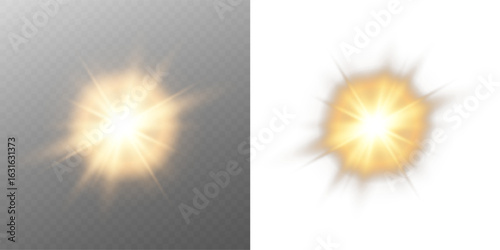 Magical starlight beam with galaxy twinkle, white sparkle, and glowing flashlight effect PNG on transparent background.