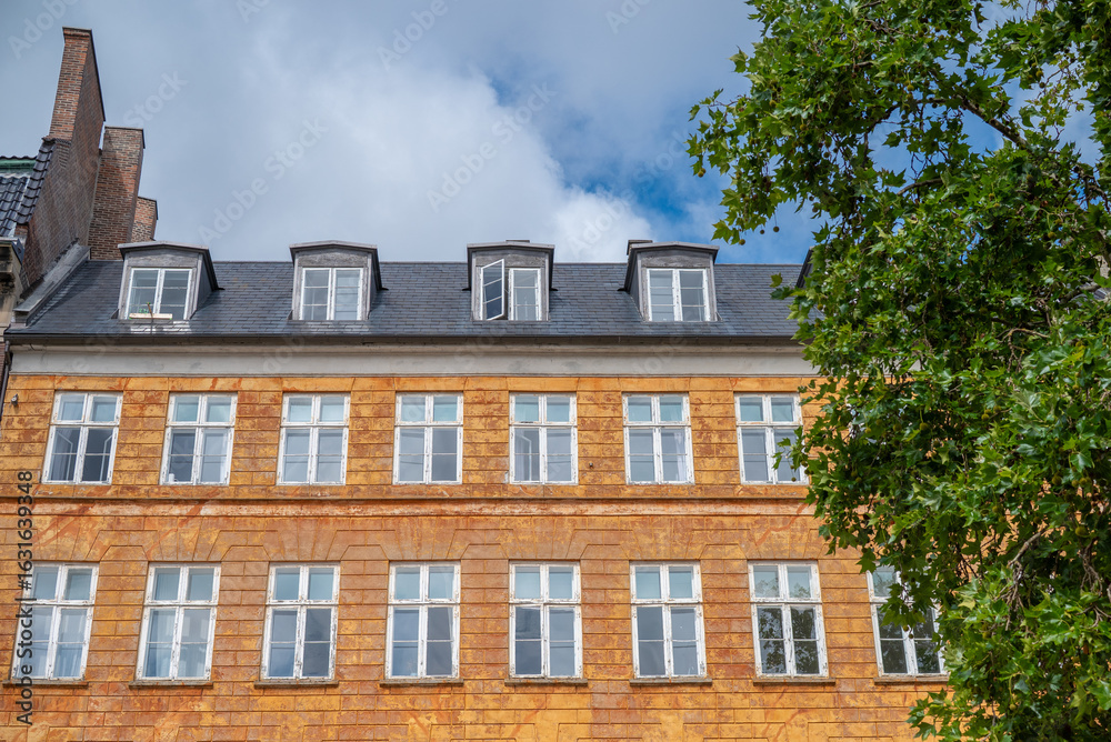 Fototapeta premium Magnifique paysages de la ville de Copenhague au Danemark