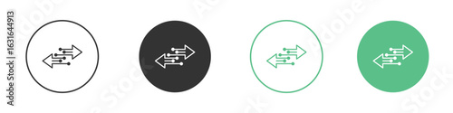 Transfer arrows icon