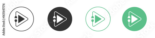 Plug and play icon