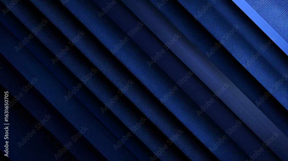 Obraz premium Vibrant Navy Blue Dynamic Abstract Background
