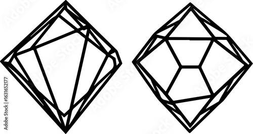 Geometric Twin Diamonds Design