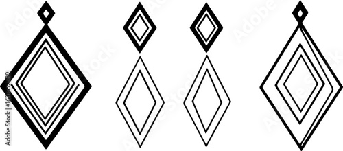 Geometric Twin Diamonds Design