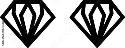 Geometric Twin Diamonds Design