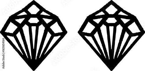 Geometric Twin Diamonds Design