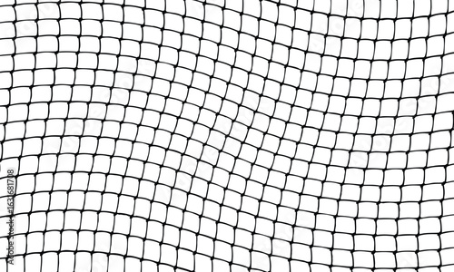 Minimalist black grid pattern on white background. Uniform squares with slightly irregular lines create a textured, mesh-like effect. Geometric, seamless, and evenly lit design.