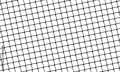 Minimalist black grid pattern on white background. Uniform squares with slightly irregular lines create a textured, mesh-like effect. Geometric, seamless, and evenly lit design.