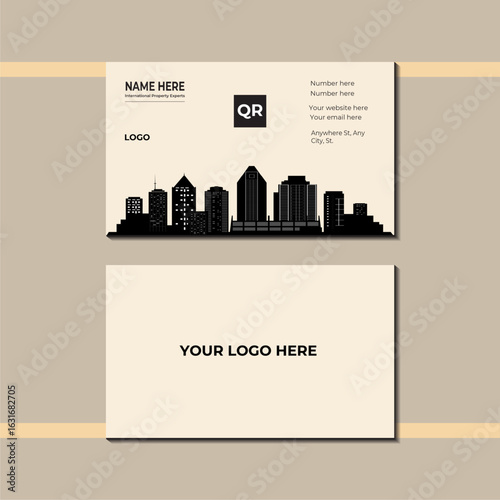 Modern Property Business Card Design 